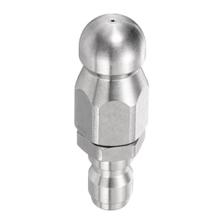 Pressure Washer Sandblasting Nozzle Kit – Replacement Wet Sandblaster Attachment, 5000 PSI Max, 4 Nozzles + 2 Aprons