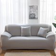 thumbnail image 1 of Queilt Gray Stretch Sofa Cover 3 Seater Sofa Cover with Armrests Universal Washable Non-Slip Elastic Sofa Cover with Armrests Protector Decoration for Sofa, 1 of 5