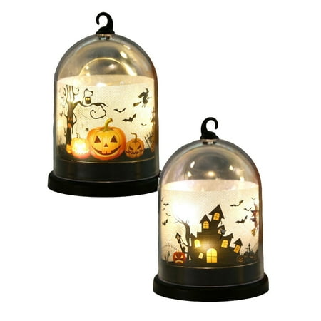 

Pumpkin Witch Led Night Light LED Button Battery Pumpkin Night Light Dusk To Dawn Lamp Room Decorations For Boys/Girl/Men/Women Led Lights For Bedroom Battery Xmas Lights Indoor Christmas Lights