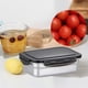 thumbnail image 5 of Lonchera de Acero Inoxidable, Recipiente Hermético para Alimentos, Organizador de Gran Capacidad, Ideal para El Trabajo y Viajes, Tapa Hermética, Almacenamiento Multiusos, Picnic Familiar, 20 X 14,5, 5 of 7