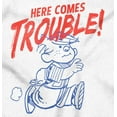 thumbnail image 2 of Dennis The Menace Here Comes Trouble Men's Graphic T Shirt Tees Brisco Brands S, 2 of 4
