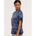 thumbnail image 3 of Salty Crew Women's Tippet Boyfriend Fit Blue Tie Dye Premium Tee T-Shirt (Small, Blue Tie Dye), 3 of 3