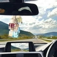 thumbnail image 4 of 5 Pcs Air Freshener, Bottles,Refillable Perfume Essential Oil Diffuser Empty Glass Car Hanging Diffuser for Car Home Office,5ml, 4 of 7