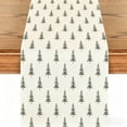 thumbnail image 1 of BAOPAI 72x13in Enduring Polyester Christmas Table Runner Multicolor Holiday Decor for Indoor Outdoor Home Party Kitchen Dining Table Protection Soft Festive Festival Decoration, 1 of 6