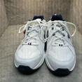 thumbnail image 3 of New Balance 608 v5 Mens Training 11D White Navy Sneakers Shoes Dad Grandpa New, 3 of 5