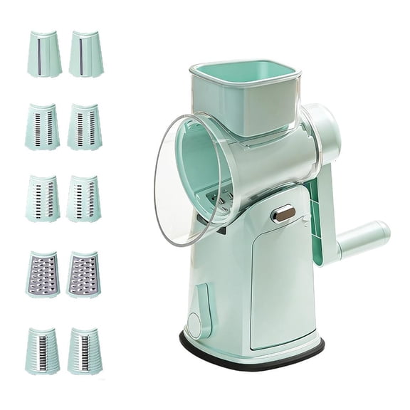 POYOGA Hand Cranked Type Vegetable Chopper With Stainless Steeled For Kitchen