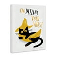 thumbnail image 4 of Stupell Industries Peeling Your Vibes Cat Animals Painting Wrapped Canvas Art Print Wall Art, 24 x 30, 4 of 8