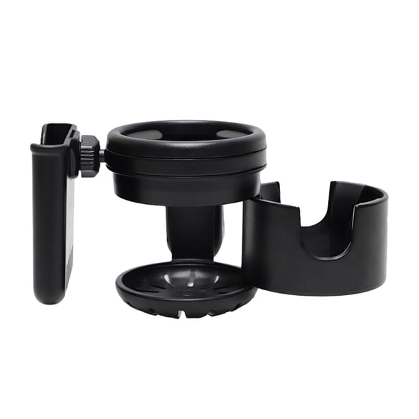 Portabotellas para cochecito Baoblaze Portavasos Negro Fácil de instalar