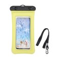 thumbnail image 2 of Bolsa Impermeable Inflable Amonsee para Teléfono Móvil Doble Capa Amarillo, 2 of 8
