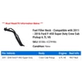 thumbnail image 2 of Fuel Filler Neck - Compatible with 2011 - 2016 Ford F-450 Super Duty Crew Cab Pickup 6.7L V8 2012 2013 2014 2015, 2 of 2
