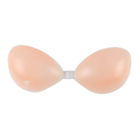 Happydeer Invisible Bra Super Soft Breathable Strapless Reusable Good Lifting Effect Protective Silicone Women Push-up Invisible Sticky Bra for Women