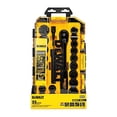 thumbnail image 2 of Juego de enchufes DEWALT, 23 piezas, 1/2 Drive con trinquete y extensión, 2 of 16