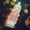 thumbnail image 1 of KAKOWELY 2Pack Flickering Candles Transparent Plastic Electric Tealights, 1 of 6