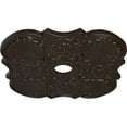 thumbnail image 3 of 29"OD x 3 5/8"ID x 1 3/8"P Flower Ceiling Medallion (Fits Canopies up to 6 1/4"), Hand-Painted Stone Hearth, 3 of 6