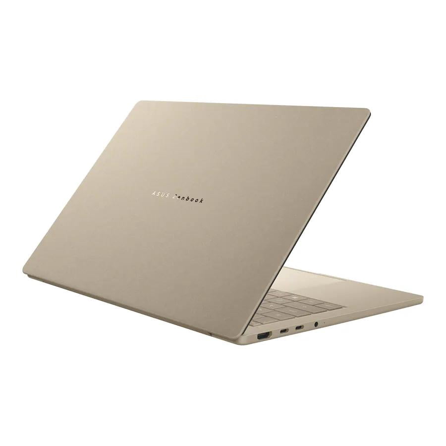 ASUS - Zenbook A14 14 OLED 2K Display - Snapdragon X2 Elite 2026 - 16GB Memory - 512GB Storage - Copilot+ PC - Zabriskie Beige