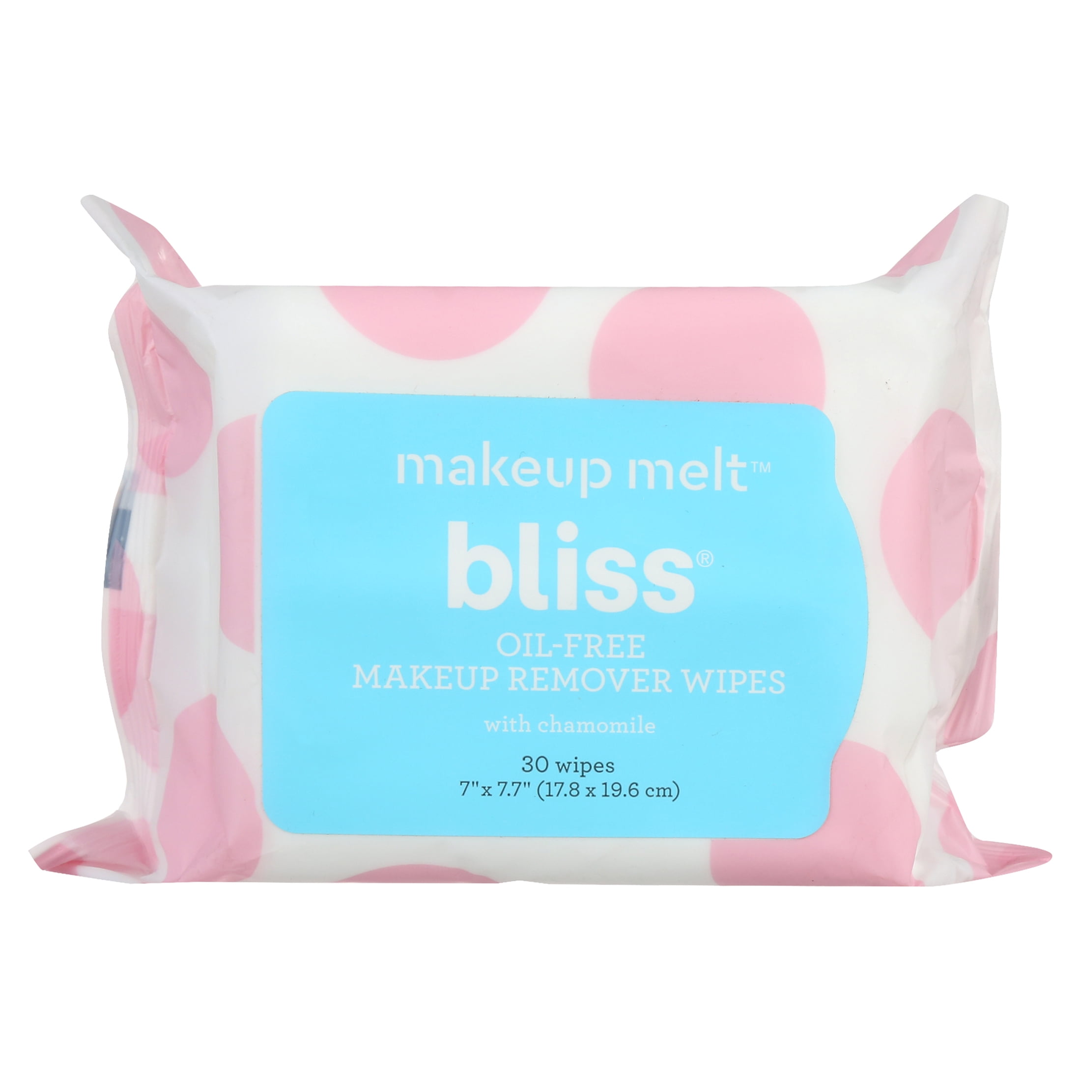 direkte sår ulykke Bliss Makeup Melt Oil-Free Makeup Remover Wipes, Facial Cleansing Wipes for  All Skin Types, 30ct - Walmart.com