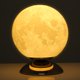 thumbnail image 1 of Lámpara de luna Lámpara de impresión 3D Escultura moderna Decoración del hogar Tooarts Lámpara de mesa, 1 of 6