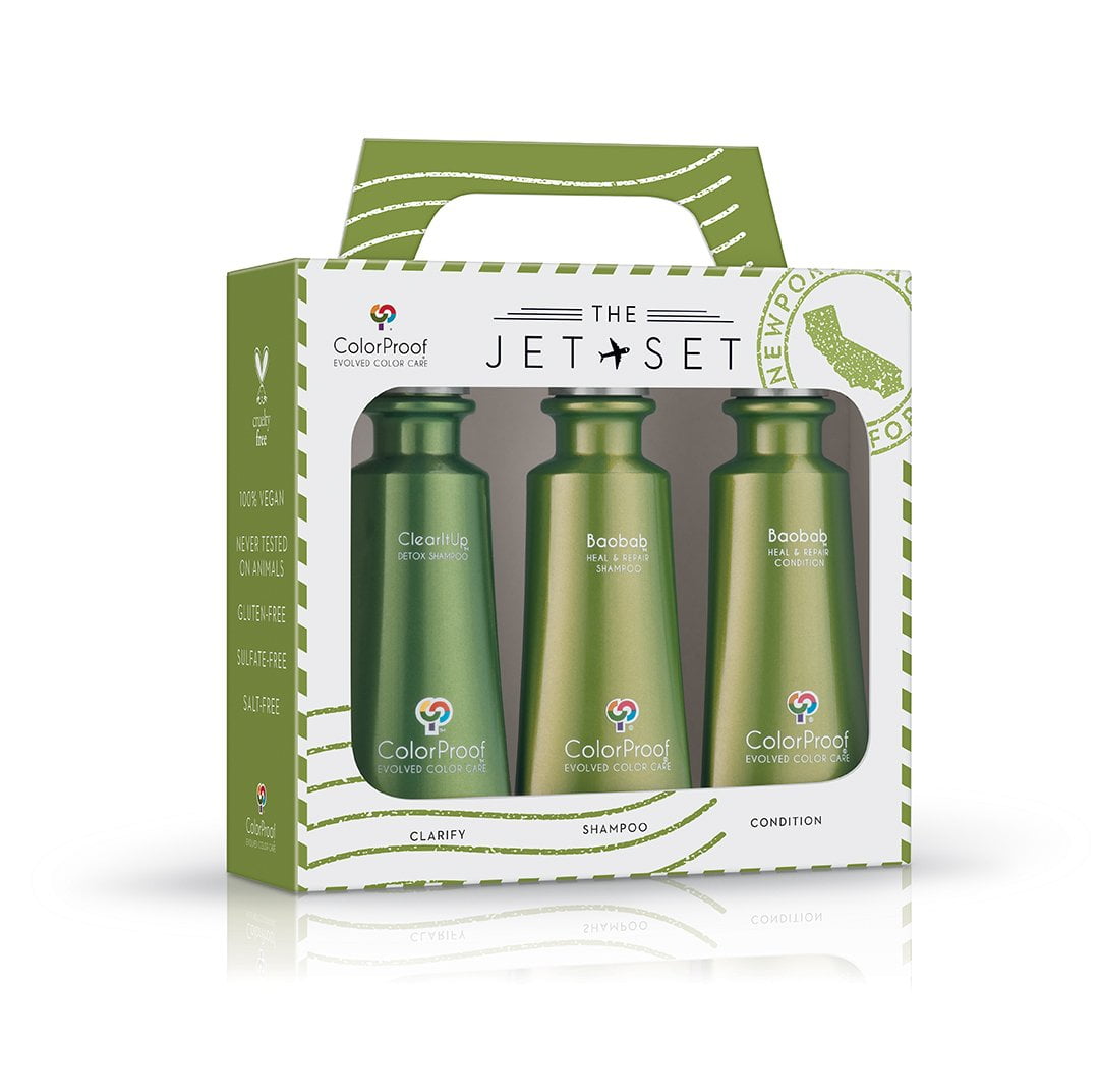 ColorProof Jet Set Baobab Three Piece Travel Set