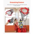thumbnail image 4 of VEVOR Volleyball Setter Training Equipment Trainer Net Angle and Height Adjustable, 4 of 9