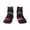 2 Black-2, variant on Cosmic Red Sparkle Dice Print Adult Socks, Crew Moisture-wicking Socks, Unisex Cushion Crew Socks,Casual Sports Ankle Socks