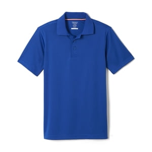 French Toast Boys' Moisture Wicking Sport Polo Shirt