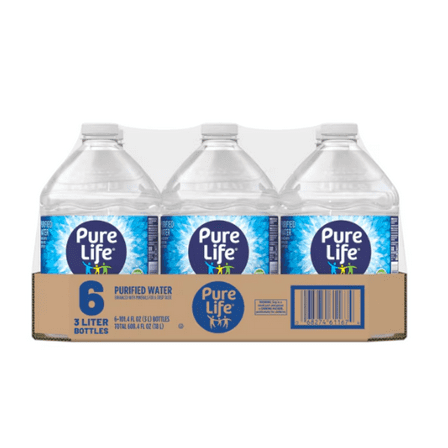 Pure Life® Purified Water 3 Liter (6 Pack)
