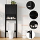 thumbnail image 4 of Yeshouse Estante para inodoro de 23,6" de ancho con mueble de almacenamiento, estante ajustable y dispositivo antivuelco, organizador independiente que ahorra espacio para baño, 4 of 8