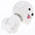 thumbnail image 6 of Resin Bobble Head Dog Figurine /Car Dashboard Decor -Bichon, 6 of 8