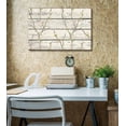 thumbnail image 2 of wall26 - Cherry Blossom Pattern Artwork - Rustic Canvas Wall Art Home Art - 16x24 inches, 2 of 4