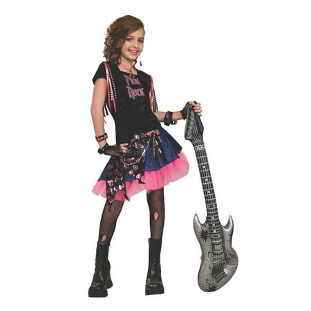 Halloween Pink Rock Girl Child Costume