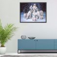 thumbnail image 4 of Cuadros Decorativos 5D Diamond Painting Kit Snowy Man and Bears Full Round Drill Rhinestone DIY Arts Likrtyny embutido en tela, 4 of 9