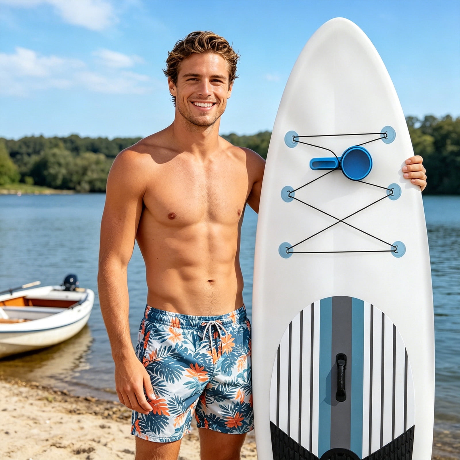 Drink Cup Holder, Black Plastic 1 Piece, Paddle Board Kayak Canoe Water Outdoor Water Sports, Cup Phone Storage Holder Accessory for Surfboard Boat Water Activities