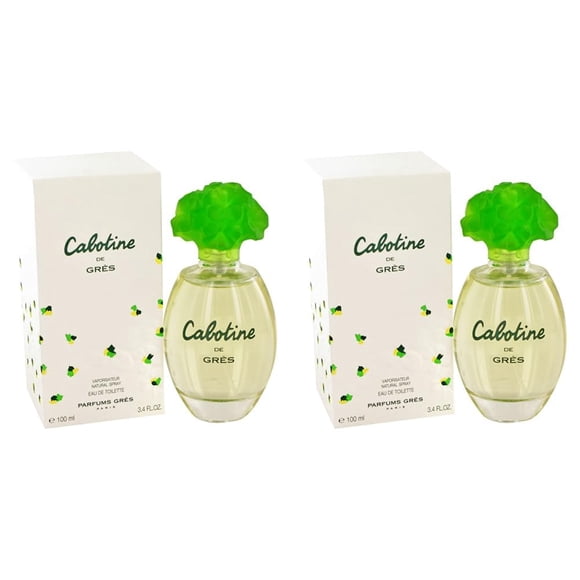 Eau de toilette Perfume Gres Cabotine, 100 ml, para mujer (paquete de 2)