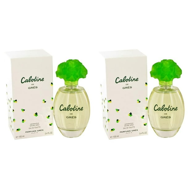 Eau de toilette Perfume Gres Cabotine, 100 ml, para mujer (paquete de 2)