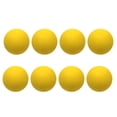 thumbnail image 4 of 8x Pelotas de Reacción Zulema Mini Compactas Pelotas de Ejercicio Goma Amarillo, 4 of 8