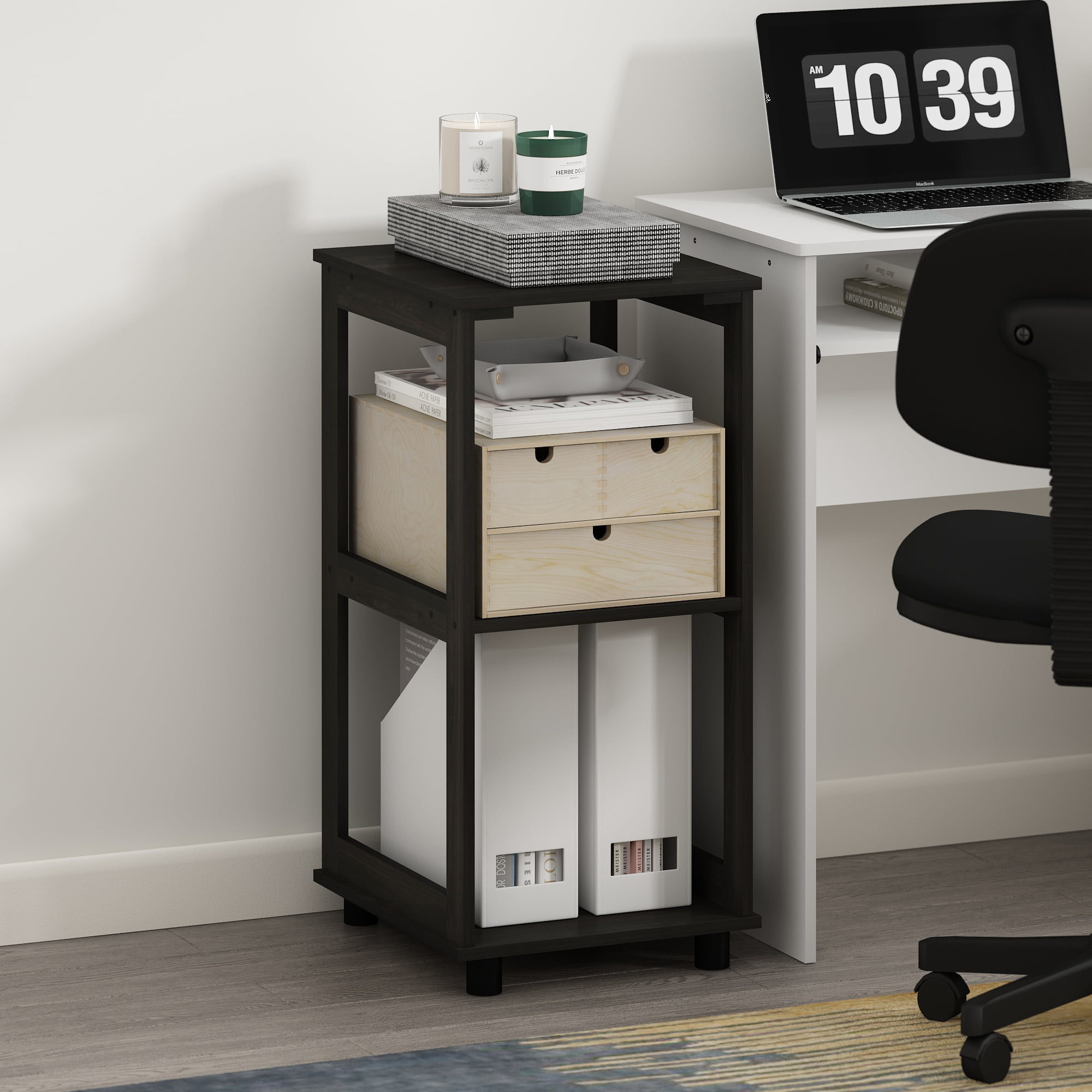 Scaffale Porta Gomme Da Parete Relaxdays - Per 4 Pneumatici, Pieghevole E Resistente Fino A 80 Kg - Foto 2