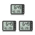 thumbnail image 3 of Inteprter Reloj Digital de escritorio, Sensor Dual, alarma electrónica, termómetro, botón de operación, funciona con batería, temporizador LCD, Type1 NO1 Inteprter CBP162529, 3 of 6