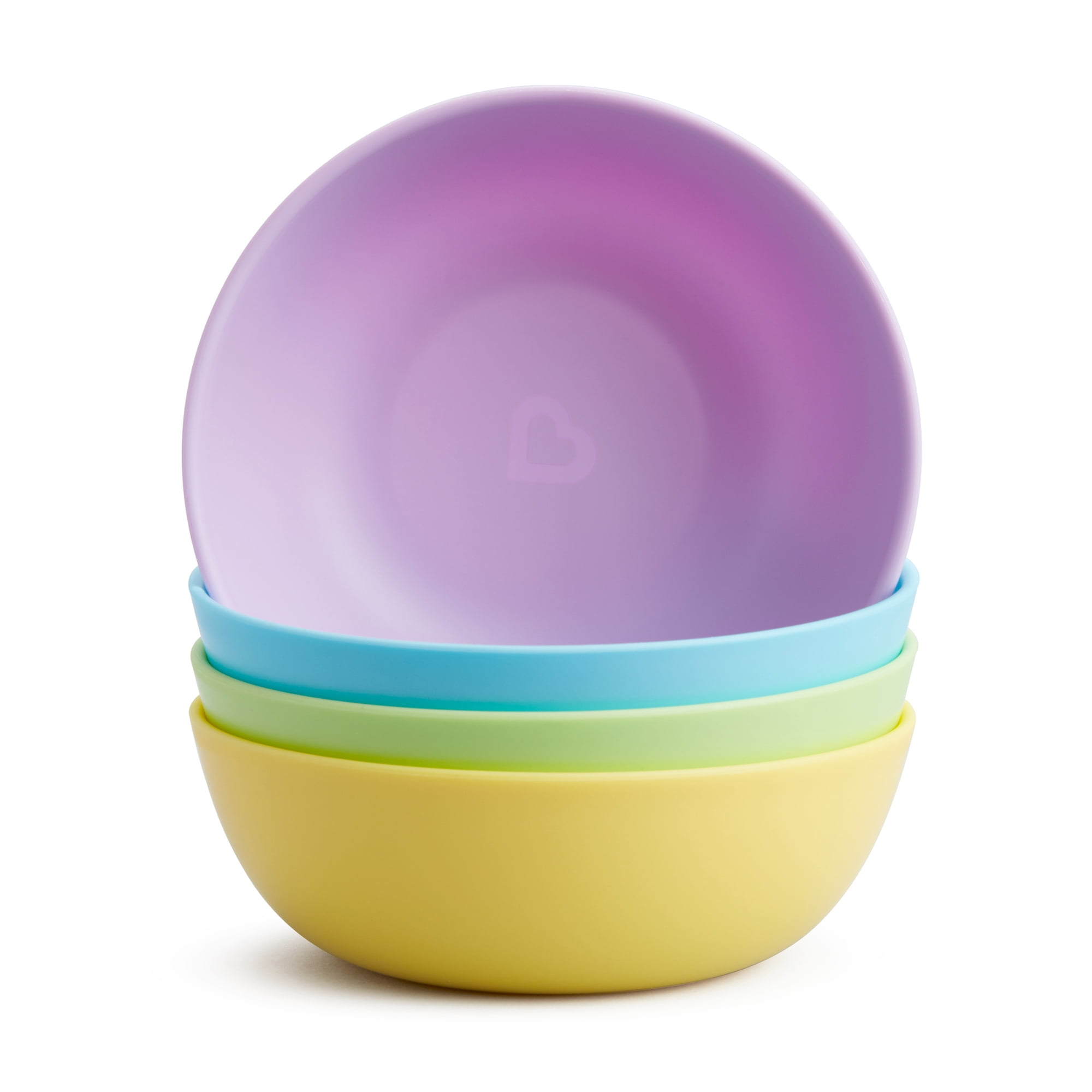 Munchkin® Multi™ Baby and Toddler Bowls, BPA-free, Multicolor, Unisex, 4 Pack