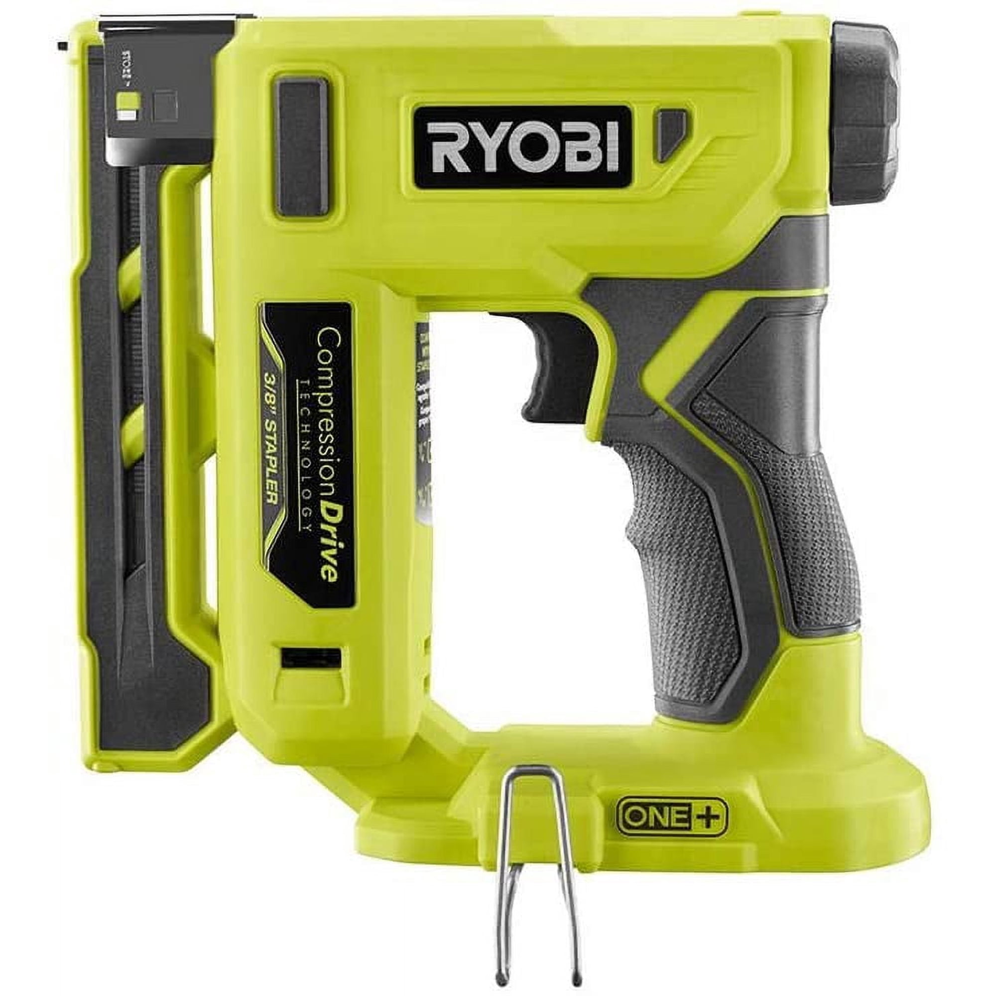 Ryobi 18-Volt ONE+ Cordless 3/8 in. Crown Stapler P317, Tool Only