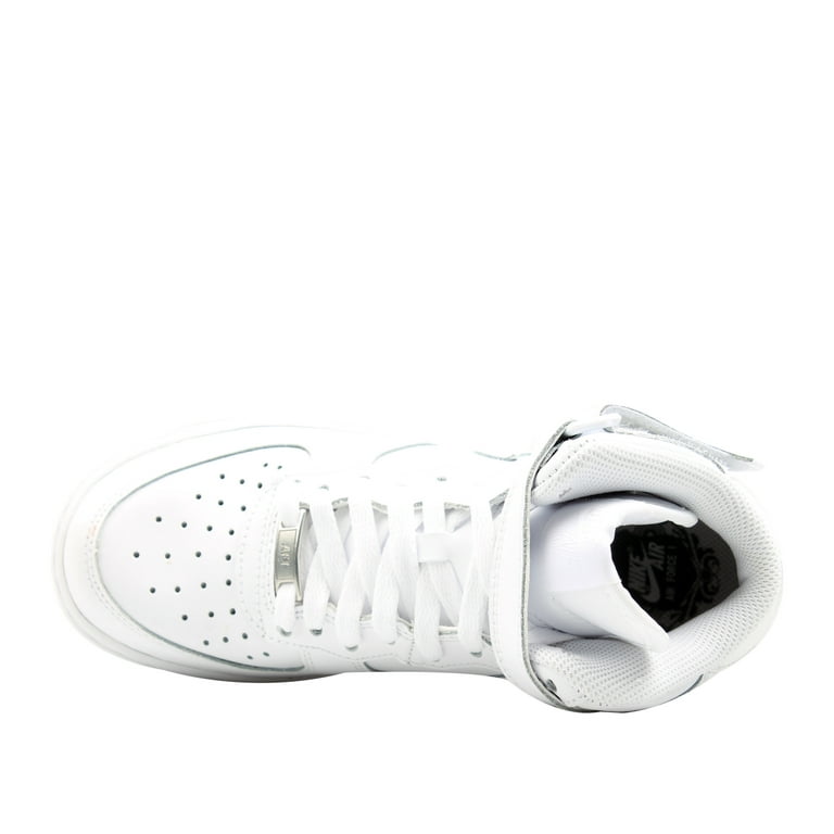 Nike Air Force 1 Mid (GS) Big Kids Sneakers White/White