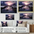 thumbnail image 4 of Designart "Arctic Twilight Alaska " Winter Landscape Floater Framed Wall Decor, 4 of 7