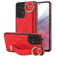 thumbnail image 1 of Funda de PU con anillo de cobertura total antideslizante para Samsung Galaxy A53 5g con pulsera, 1 of 5