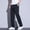 Black, variant on Mens Pants Casual Wide Leg Outdoor Trousers Elastic Athletic Fit Training Loose Pants Summer Cool Clothing Black Size 29