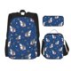 thumbnail image 1 of Balery Cute Shark Mochila escolar 3 en 1 para niños: mochila resistente con lonchera térmica y estuche para lápices. Mochila escolar para niños y niñas., 1 of 7