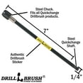 thumbnail image 6 of Drill Brush - Bathroom Cleaning Brush Set - Scrub Attachment for Drill - Cleaning Drill Brush Set - Shower Scrubber - Drill Scrubber Brush Kit - Scrub Brush Attachment for Power Drill - Grout Cleaner, 6 of 8