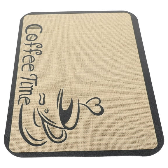 HONMEET Absorbent Coffee Maker Mat, Multicolor Non- Kitchen Counter Protector for Home and Office Use