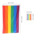 thumbnail image 2 of 7pcs Gay Flags Rainbow Flags Mini Pride Flags Pride Banners Outdoor Pride Flags, 2 of 7