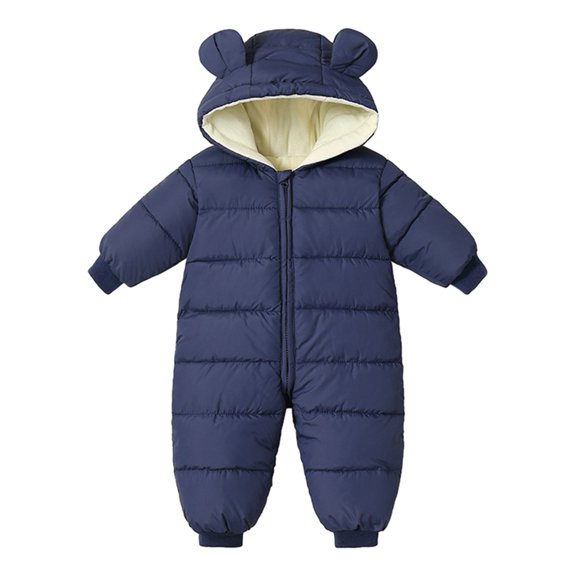 GYRATEDREAM Baby Boys Girls Snowsuit Infant Winter Coat with Hoods Toddler Snow Wear Winter Clothes