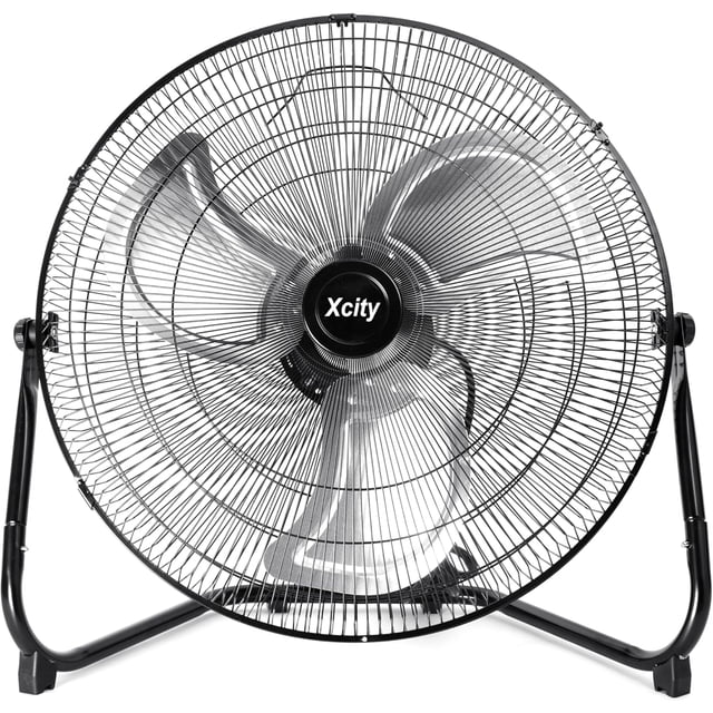 Ventilateur Mural avec Télécommande Vitesses CFM Ventilateur Oscillant Haute Vitesse 掳 Oscillant & 掳 Inclinaison Réglable pour Maison Bureau Commercial
