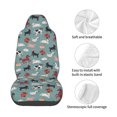 thumbnail image 4 of Wukai Farm Animals 1 Full Set Car Seat Covers with Soft Padding Universal Auto Front Seats Protector and Cushion Mat, 4 of 5